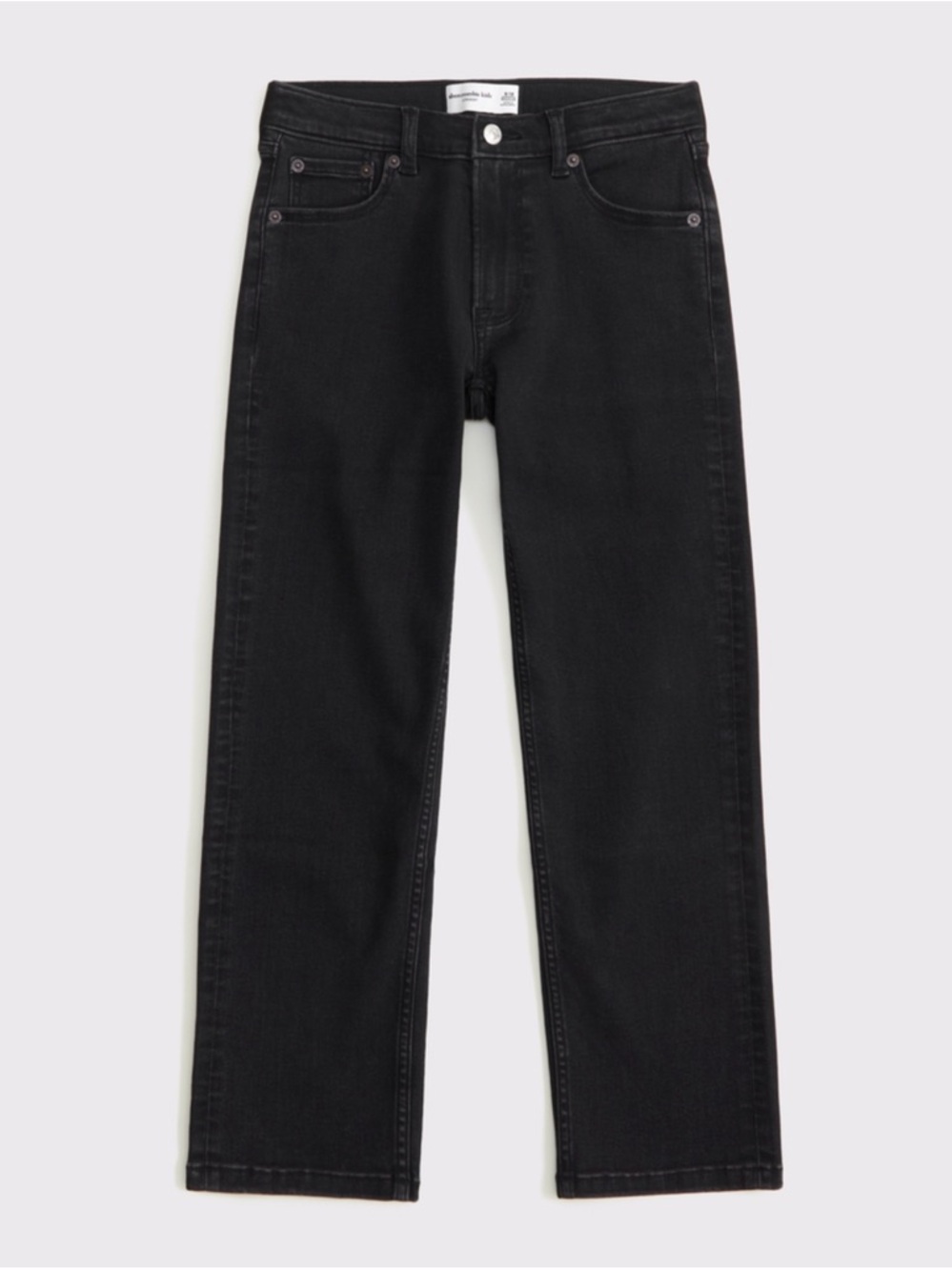 Abercrombie & Fitch Men's Black Straight Jeans